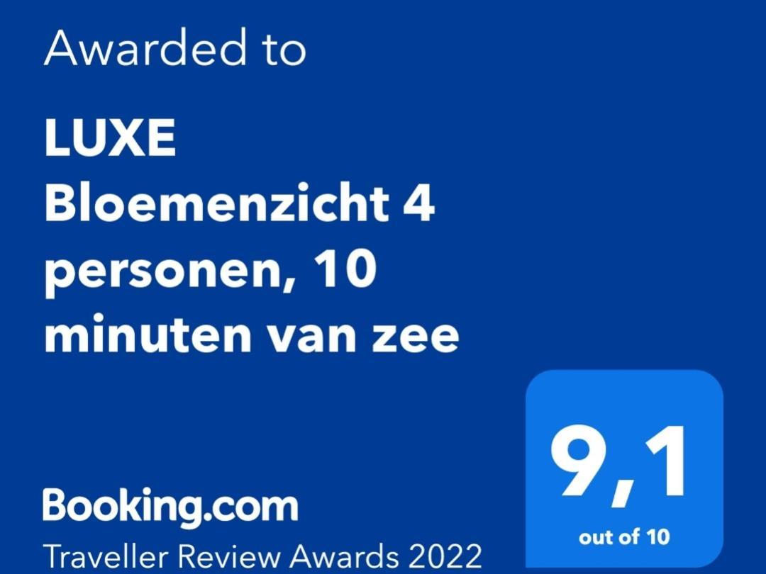Luxe Bloemenzicht 4 Personen, Bnb, 10 Minuten Van Zee Breezand Eksteriør billede